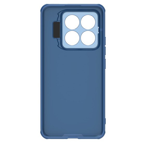 Husa magnetica protectie spate si camera foto (cu decupaj pentru camere)  albastru pentru Xiaomi 14